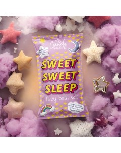 Шипучая соль для ванн Candy bath bar "Sweet Sweet Sleep" 100.0 Laboratory katrin