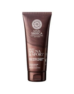 Гель для душа Увлажнение и свежесть Sauna & Sport for Men Natura siberica