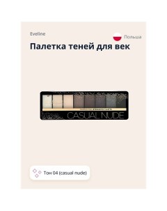 Палетка теней для век EYESHADOW PROFESSIONAL PALETTE Eveline