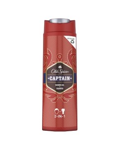 Гель для душа + шампунь 2в1 Captain Old spice