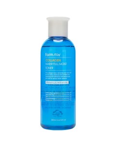 Тонер для лица увлажняющий с коллагеном Collagen Water Full Moist Toner Farmstay