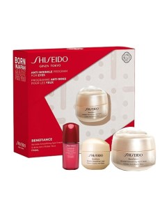 Набор с кремом, разглаживающим морщины вокруг глаз Benefiance Shiseido