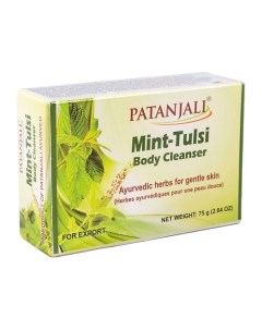 Мыло для тела мята и тулси / Mint Tulsi (Mint & Holy Basil) Body Cleanser 75.0 Patanjali