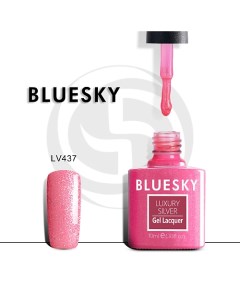 Гель лак Luxury Silver Хрустальная туфелька Bluesky