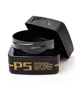 Профессиональный воск для укладки PION AQUA WAX P5 GOLDEN дополнительной фиксации 150 0 Pion black edition