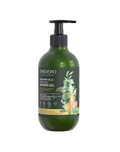 Гель для душа с эфирными маслами бергамота и апельсина Shower Gel With Essential Oils Of Bergamot An Biodepo