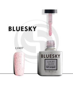 Гель лак Luxury Silver Хрустальная туфелька Bluesky