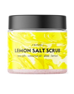 Соляной скраб для тела с лимоном и эвкалиптом Lemon Salt Scrub 300.0 Frendli