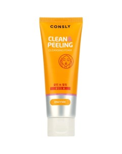 Пенка для умывания энзимная обновляющая с папаином Clean & Peeling Consly