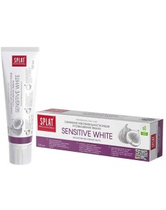 Зубная паста Professional «Sensitive White» Splat