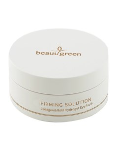 Гидрогелевые патчи для кожи вокруг глаз с коллагеном и золотом Collagen & Gold Beauugreen