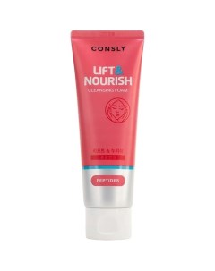 Пенка для умывания укрепляющая с пептидами Lift & Nourish Consly