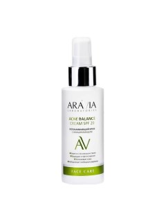 Крем успокаивающий с ниацинамидом SPF 20 Acne Balance Cream Aravia laboratories