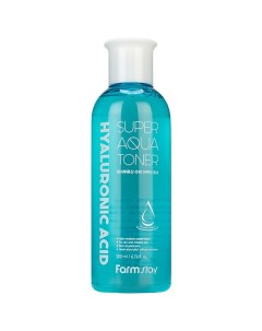 Тонер для лица суперувлажняющий с гиалуроновой кислотой Hyaluronic Acid Super Aqua Toner Farmstay