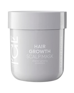 Маска для кожи головы Стимулирующая рост волос Hair Growth Scalp Mask Ice by natura siberica