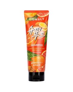 Шампунь глубоко очищающий с экстрактами грейпфрута и имбиря Deep Cleansing Shampoo With Grapefruit And Ginger Extracts Consly