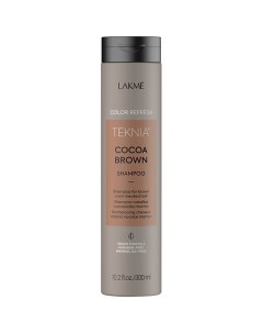 Шампунь для обновления цвета коричневых оттенков волос Teknia Color Refresh Cocoa Brown Shampoo Lakme