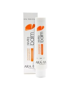 Восстанавливающий бальзам для ног с витаминами Spa Pedicure Revita Balm Aravia professional