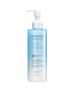 Мягкий гель-скатка Super Aqua Ultra Hyalron пилинг с кислотами Missha