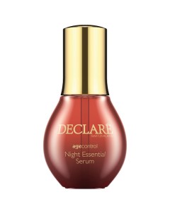 Сыворотка для лица ночная восстанавливающая Age Control Night Essential Serum Declare