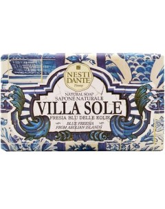 Мыло твердое Фрезия Эолийских островов Villa Solle Blue Freesia from Aeolian Islands Nesti dante