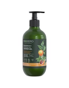 Гель для душа с эфирными маслами грейпфрута и мандарина Shower Gel With Grapefruit And Tangerine Ess Biodepo