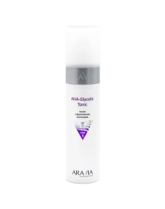 Тоник с фруктовыми кислотами AHA Glycolic Tonic Aravia professional