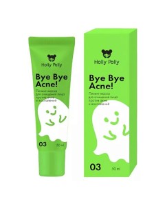 Очищающая пилинг-маска против акне Bye Bye Acne 50.0 Holly polly