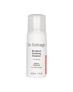 Пенка очищающая для жирной кожи и кожи с акне Breakout Foaming Cleanser Dr sebagh