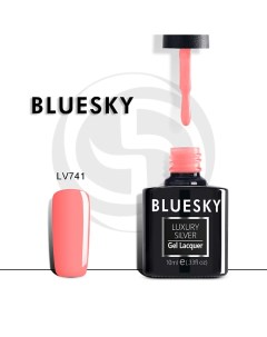 Гель лак Luxury Silver Летнее настроение Bluesky