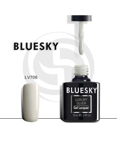 Гель лак Luxury Silver Брызги шампанского Bluesky