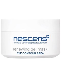 Маска гелевая восстанавливающая для контура глаз Renewing Gel Mask Eye Contour Area Nescens