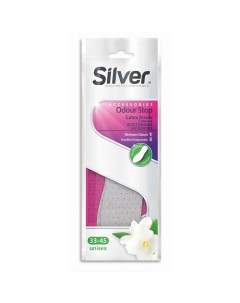 Стельки всесезонные АнтиЗапах Silver