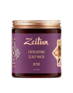 Травяная маска для волос "Детокс со скрабирующим эффектом" Detox Exfoliating Scalp Mask Zeitun