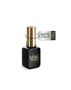 Матовый топ для ногтей без липкого слоя RUBBER TOP MATTE 15 0 Mag nails beauty professional