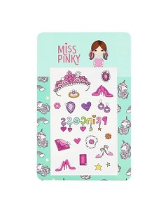 Татуировки переводные 12x7,5 Miss pinky