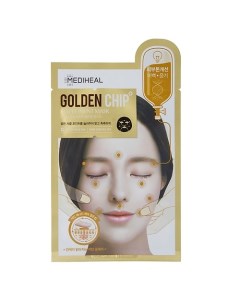 Маска для лица CIRCLE POINT MASK GOLDEN CHIP для сияния кожи с массажным эффектом 25.0 Mediheal