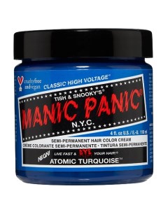 Краска для волос Atomic Turquoise Manic panic