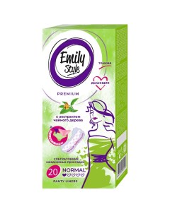 MULTIFORM DEO прокладки ежедневные ультратонкие ароматизированные чайное дерево 20 0 Emilystyle