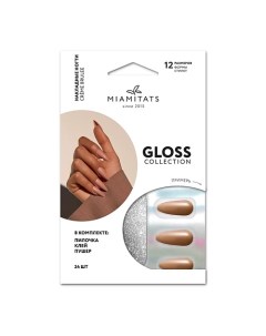 Накладные ногти GLOSS CREME Miamitats