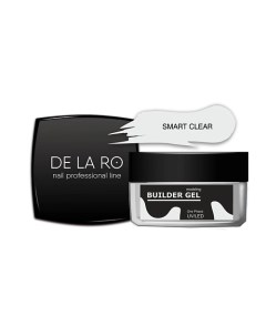 Моделирующий гель однофазный Smart Clear De la ro