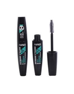 Тушь для ресниц водостойкая EXTREME VOLUME. NO MORE PANDA EYES! Farres