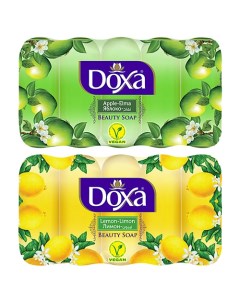 Мыло твердое BEAUTY SOAP Яблоко, Лимон 600 Doxa