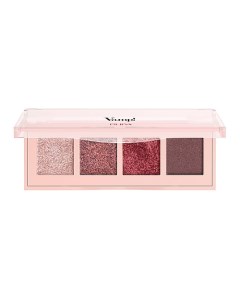 Палетка теней для век Vamp! 4 Eyeshadow Palette Pupa