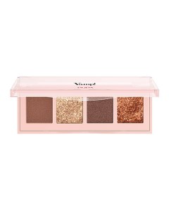 Палетка теней для век Vamp! 4 Eyeshadow Palette Pupa