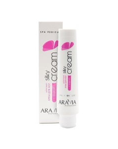 Шёлковый крем для ног с пудрой Spa Pedicure Silky Cream Aravia professional