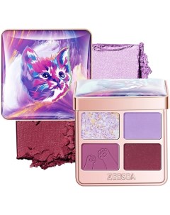 Тени для век Tipsy Kitty Eyeshadow Quad Zeesea