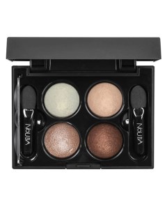 Тени для век 4 оттенка QUATTRO EYESHADOW Nouba