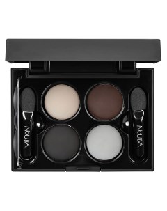 Тени для век 4 оттенка QUATTRO EYESHADOW Nouba