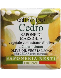 Мыло Dal Frantoio Cedro Nesti dante